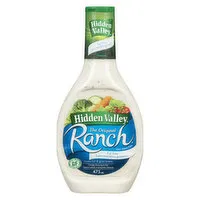 Hidden Valley - The Original Ranch Dressing, Fat Free, 473 Millilitre