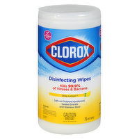 Clorox - Disenfecting Wipes Lemon Scent, 75 Each