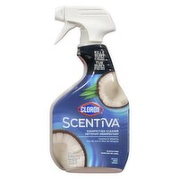 CLOROX - SCENTIVA Disinfecting Cleaner - Coconut & Waterlily, 709 Millilitre