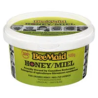 Bee Maid - Past White Cream Honey Tub