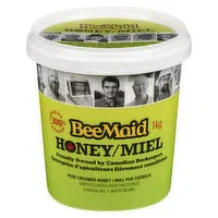 Bee Maid - Pure Creamed Honey - Unpasteurized, 1 Kilogram