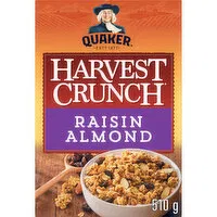 Quaker - Harvest Crunch Raisin & Almond Granola