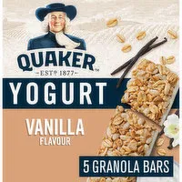 QUAKER - Yogurt Granola Bars - Vanilla