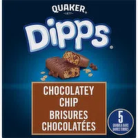 QUAKER - Dipps Granola Bars - Chocolatey Chip, 5 Each