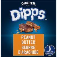 QUAKER - Dipps Granola Bars - Peanut Butter, 5 Each