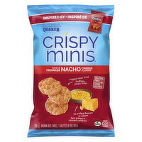 Quaker - Crispy Minis, Nacho Cheese, 90 Gram