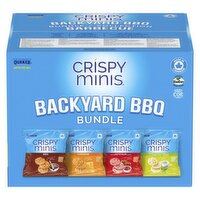 Quaker - Crispy Minis Backyard BBQ Bundle, Variety Pack, 28 Each