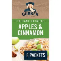 Quaker - Apples & Cinnamon Instant Oatmeal