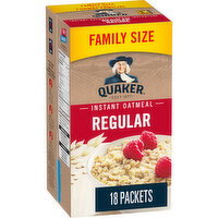 Quaker - Regular Instant Oatmeal, 18 Each
