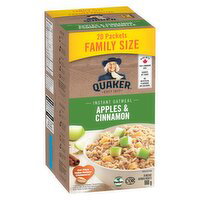 Quaker - Apples & Cinnamon Oatmeal, 660 Gram