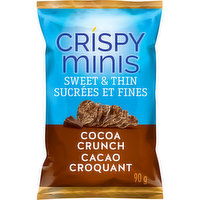 Quaker - Crispy Minis Sweet & Thin, Cocoa Crunch Rice Chips