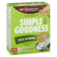 Breton - Simple Goodness Dill & Herb, 180 Gram