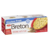 Dare - Breton Gluten Free Crackers, Original Flax