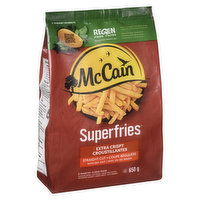 McCain - Super Fries Straight Cut Extra Crispy, 650 Gram