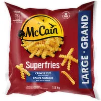 McCain - SuperfriesCrinkle Cut Fries, 1.5 Kilogram