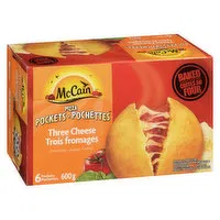 McCain - Pizza Pockets, Three Cheese