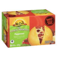 McCain - Pepperoni Pizza Pockets, 6 Each