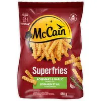 McCain - Superfries Rosemary & Garlic Crinkle Cut Fries, 650 Gram