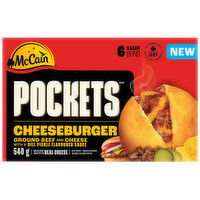 McCain - Pockets - Cheeseburger, 540 Gram