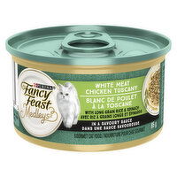 Purina - Fancy Feast Medleys White Meat Chicken Tuscany in a Savoury Sauce, Wet Cat Food, 85 Gram