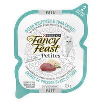 Fancy Feast Petites - P Ocean Whitefish & Tuna Entr Wet Cat Food 79.4 g, 79.4 Gram