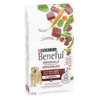 Purina Beneful - Originals with Real Beef, Dry Dog Food 1.8 kg, 1.8 Kilogram