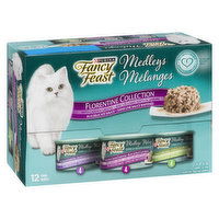 Fancy Feast - Medleys  Wet Cat Food,  Florentine Collection Variety Pack, 12 Each