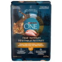 Purina - ONE True Instinct Grain Free Chicken, Dry Cat Food, 6.53 Kilogram