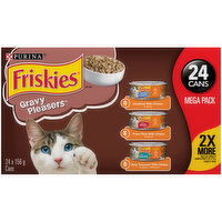 Purina - Friskies Gravy Pleasers VarietyPk, 24 Each