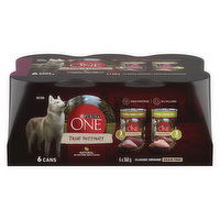 Purina One - Purina ONE True Instinct Classic Ground Variety Pack Turkey, Venison, Chicken & Duck, Wet Dog Food 6 x 368 g