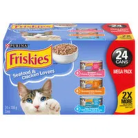 Purina - Friskies Chicken & Seafood Variety Pack, 24 Each