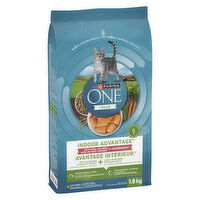 Purina - One +Plus High Protein Salmon & Ocean Whitefish Formula, Dry Cat Food, 1.8 Kilogram