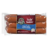 Grimms - Sizzlin' Smokies Original, 6 Each