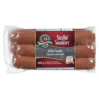 Grimm's - Sizzlin Smokies All Beef, 450 Gram