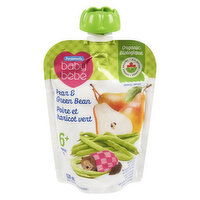 Personnelle - Baby Organic 6M+ Pear/Bean Strained, 128 Millilitre