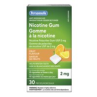 Personelle - Fruit 2mg Nicotine Gum, 30 Each