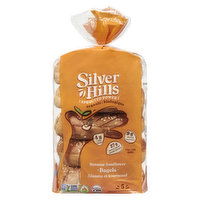 Silver Hills - Bagels Sprouted Power Sesame Sunflower, 400 Gram