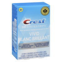 Crest - 3D Whitestrips Dental Whitening Kit, 10 Each