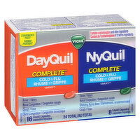 Vicks - Dayquil & Nyquil Complete Cold & Flu Liquicaps