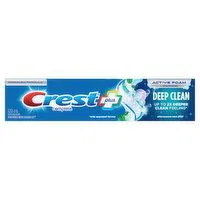 Crest - Toothpaste - Crest Active Foam + Whitening Deep Clean Effervescent Mint, 120 Millilitre