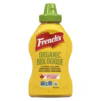 French's - Organic Classic Yellow Mustard, 325 Millilitre