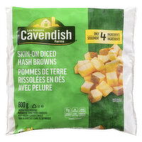 Cavendsh Farms - Skin On Diced Hash brown, 800 Gram