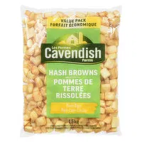 Cavendish - Diner Style Hash Browns, 1.5 Kilogram