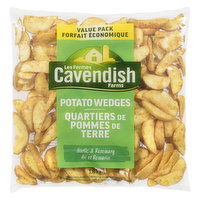 Cavendish - Garlic Rosemary Potato Wedges, 1.8 Kilogram