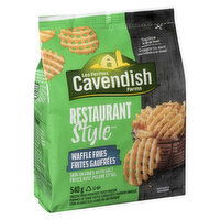 Cavendish - Restaurant Style Waffle Fries, 540 Gram