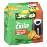 Cavendish Farms - Quick Crisp Crinkle Chips, 540 Gram