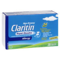 Claritin - Non Drowsy Rapid Dissolve Allergy Tablets 24hr