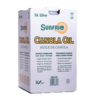 Sunfrie - CANOLA OIL, 16 Litre