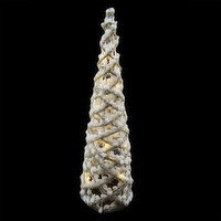 Decoration - Cone Tree, Zig Zag Rope, 1 Each