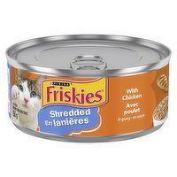 Friskies - Wet Cat Food, Shredded with Chicken in Gravy